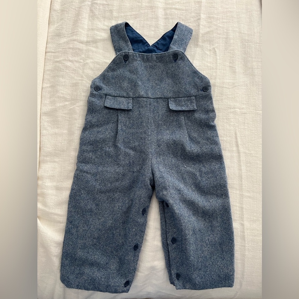 Strasburg wool overalls